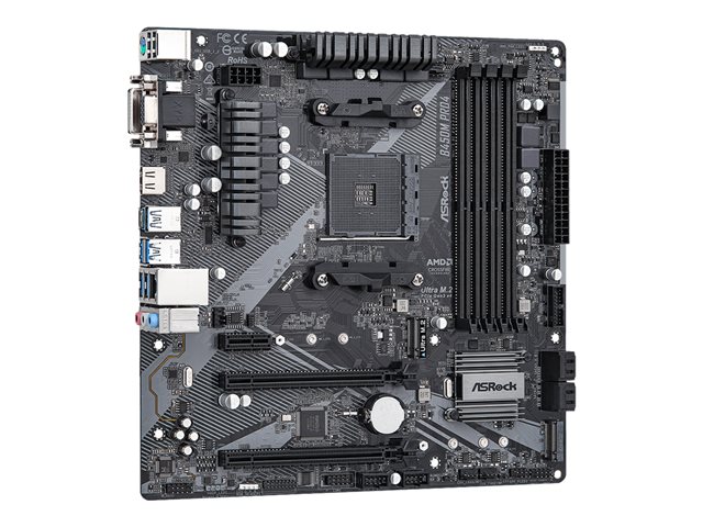 ASRock B450M Pro4 R2.0 - Motherboard - micro ATX - Socket AM4 - AMD B450