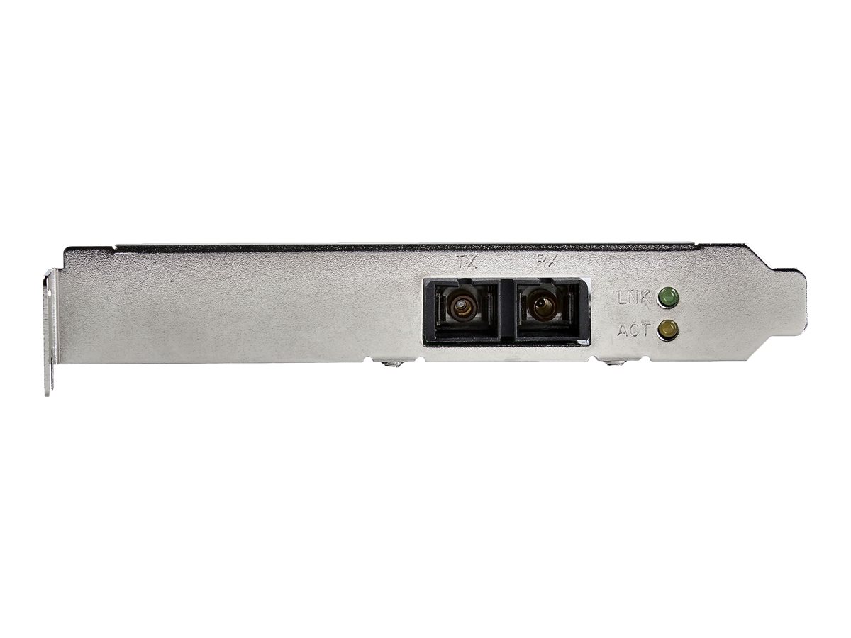 StarTech.com LWL / Glasfaser PCI Express Gigabit Netzwerkkarte - SC Fibre Channel Multimode NIC - 550m - Netzwerkadapter - PCIe - 1000Base-FX