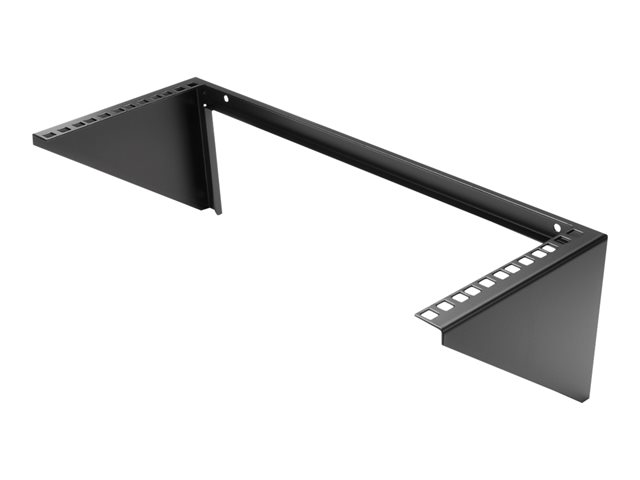 StarTech.com 4 HE 19 Zoll vertikale Wandmontage Rack Halterung aus Stahl - Schwarz - Halterung - 4U