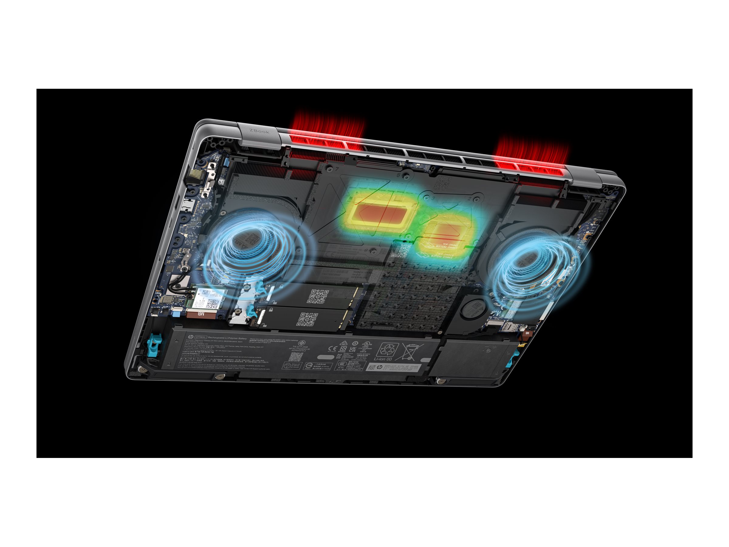 HP ZBook Fury 16 G1i Mobile Workstation - Intel Core Ultra 9 285HX / 2.8 GHz - Win 11 Pro - RTX PRO 4000 Blackwell - 64 GB RAM - 2 TB SSD NVMe - 40.6 cm (16") (98L80ET#ABD)