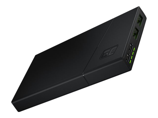 Green Cell PowerPlay 10S Powerbank - Li-Pol - 2 x USB
24 pin USB-C - 18 Watt