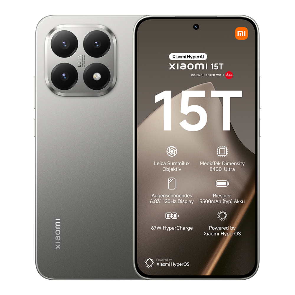 Xiaomi 15T Pro 5G Dual Sim 12GB RAM 512GB - Grey