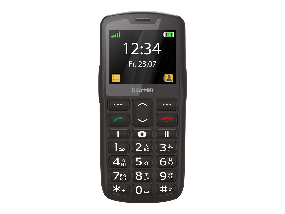 Bea-fon Silver Line SL260 LTE - schwarz-silbern - 4G Feature Phone - GSM