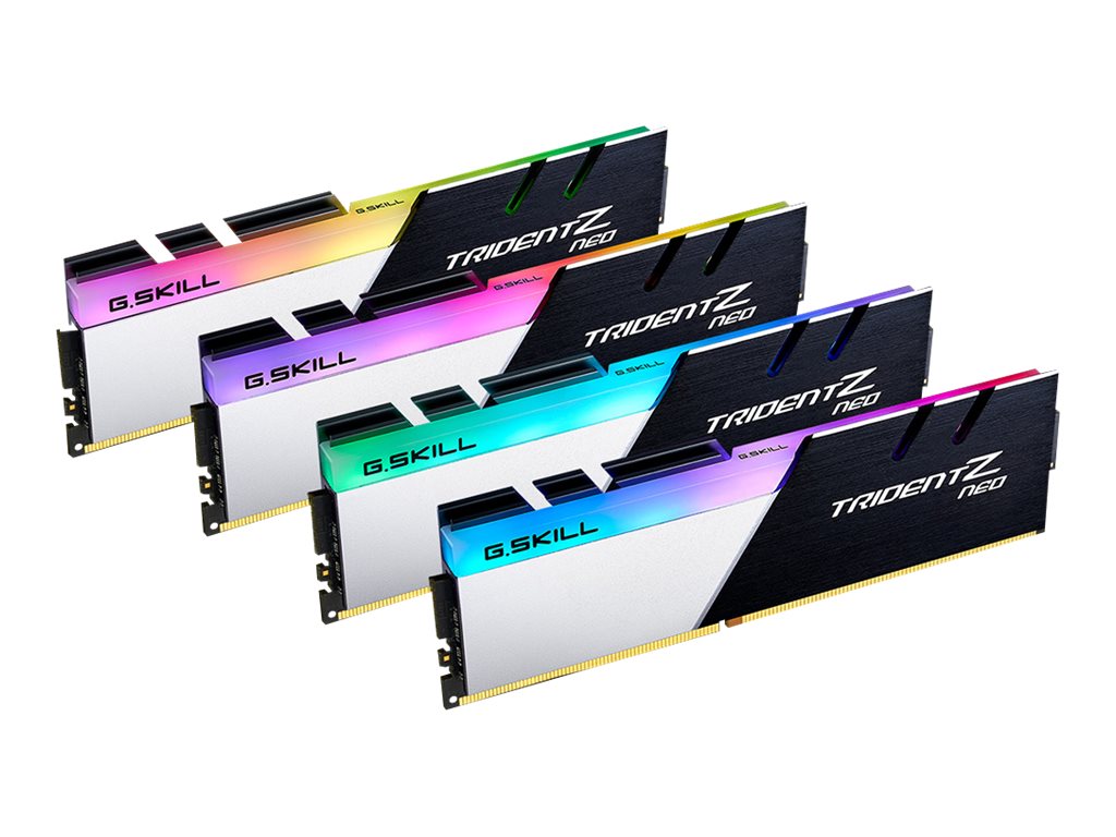 G.Skill TridentZ Neo Series - DDR4 - Kit - 64 GB: 4 x 16 GB - DIMM 288-PIN - 3600 MHz / PC4-28800 - ungepuffert