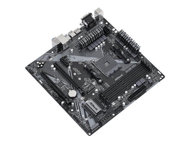 ASRock B450M Pro4 R2.0 - Motherboard - micro ATX - Socket AM4 - AMD B450