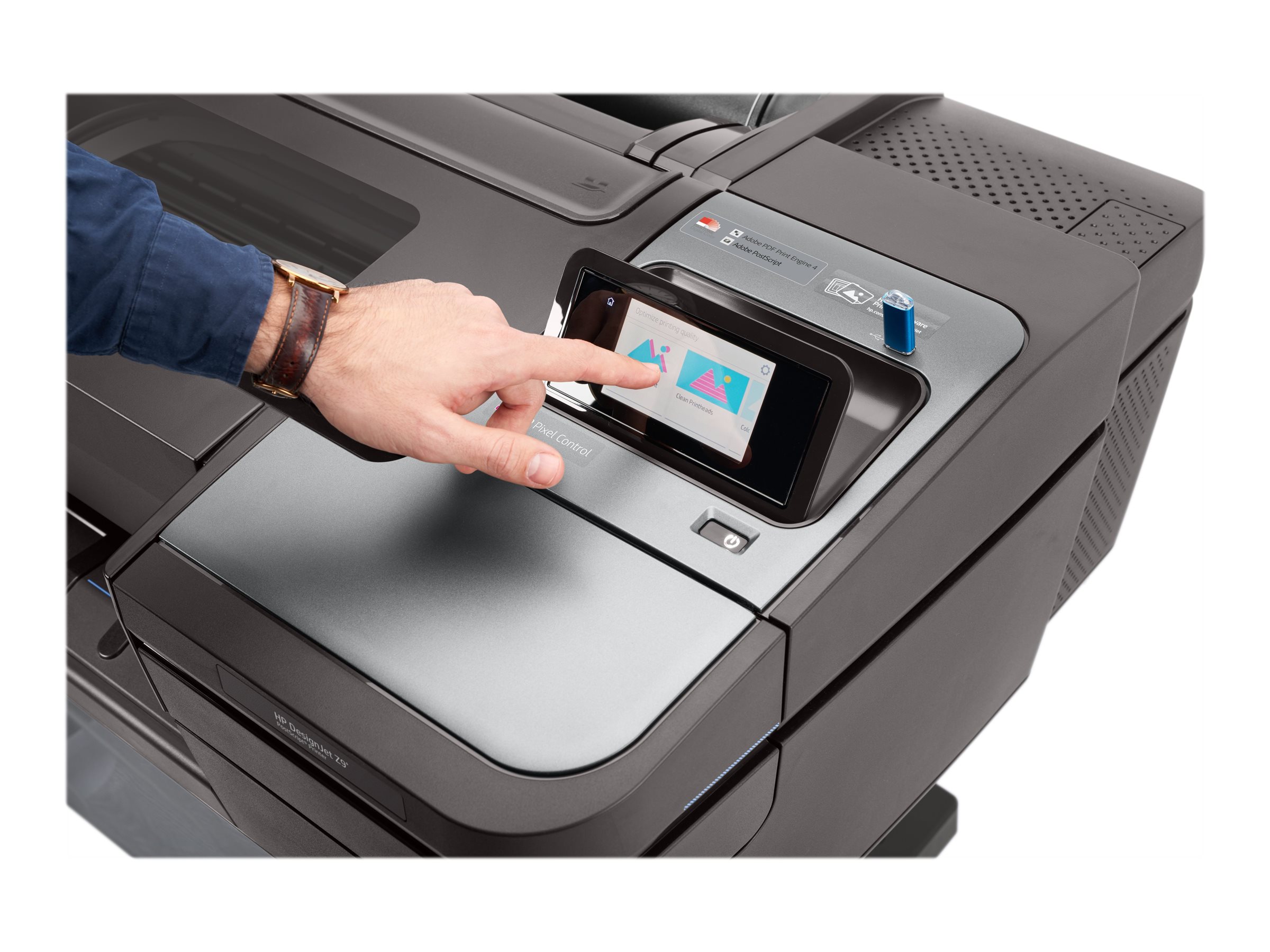 HP DesignJet Z9+dr PostScript - Großformatdrucker - Farbe - Tintenstrahl