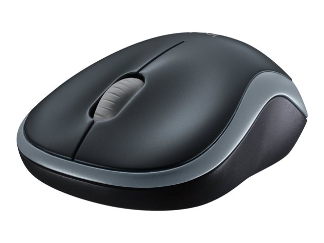 Logitech M185 - Maus - 2.4 GHz - Grau