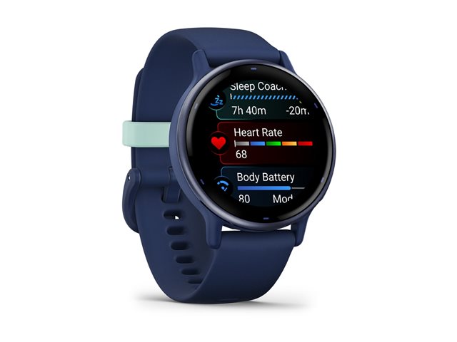 Garmin vívoactive 5 - marineblau - intelligente Uhr mit Band - 4 GB