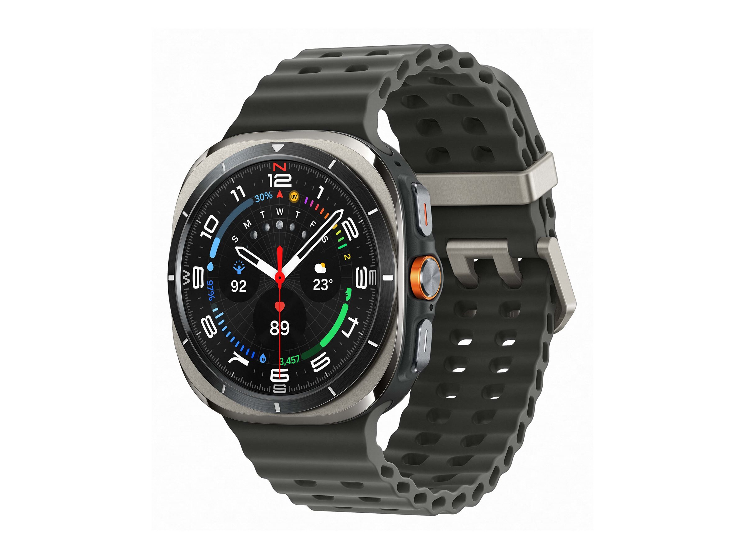 Samsung Galaxy Watch Ultra L705 (2025) 47mm LTE Region East - Titanium Silver (SM-L705FZS2EUE)