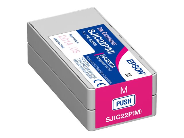 Epson SJIC22P(M) - Magenta - original - Tintenpatrone
