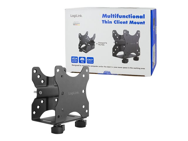 LogiLink - Montagekomponente - für Thin Client - Stangenbefestigung