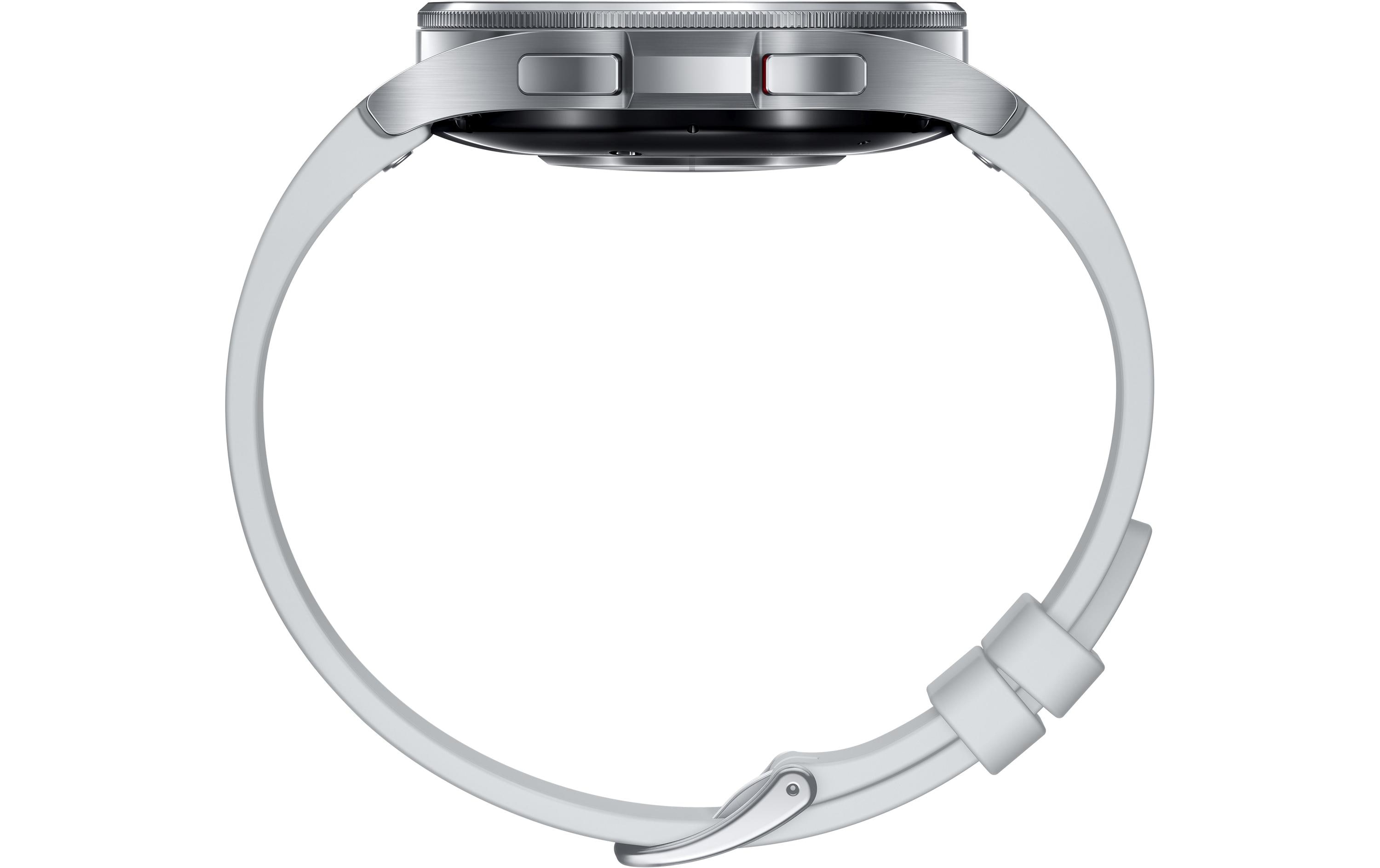 Samsung Watch6 SM-R965 47mm LTE, silver - EU-Version (SM-R965FZSAEUE)
