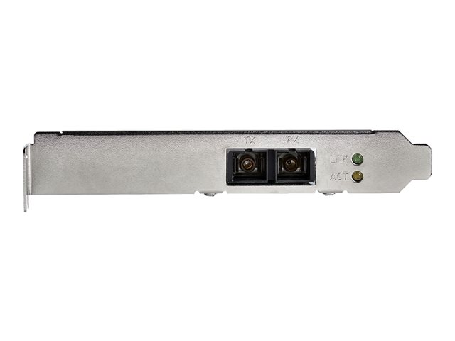 StarTech.com LWL / Glasfaser PCI Express Gigabit Netzwerkkarte - SC Fibre Channel Multimode NIC - 550m - Netzwerkadapter - PCIe - 1000Base-FX