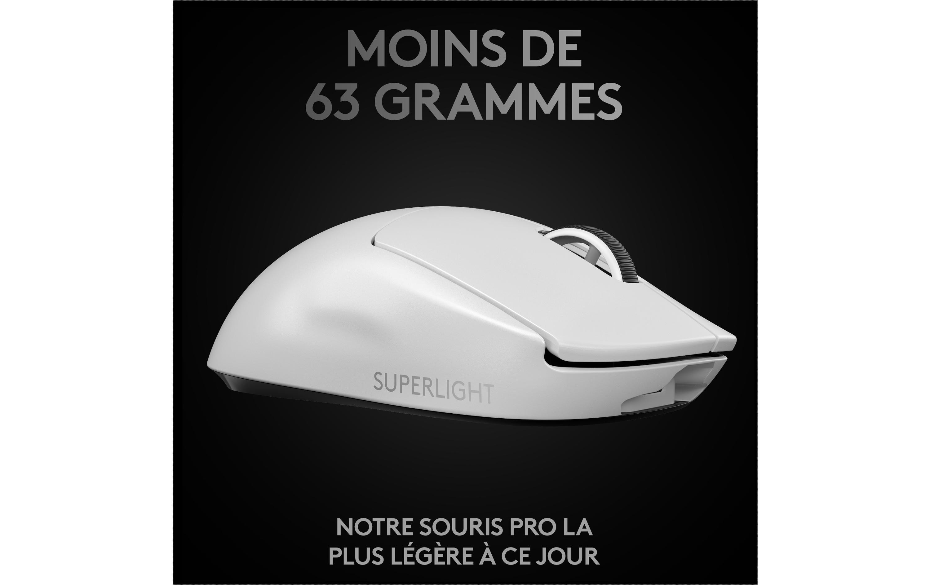 Logitech Gaming-Maus Pro X Superlight Weiss