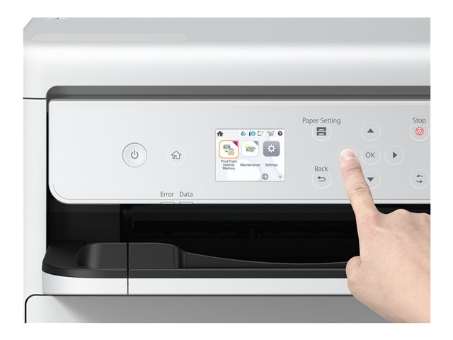 Epson WorkForce Pro WF-M5399DW - Drucker - s/w - Duplex - Tintenstrahl - A4/Legal - 1200 x 2400 dpi - bis zu 25 Seiten/Min. - Kapazität: 330 Blätter - USB 2.0, Gigabit LAN, Wi-Fi(ac)