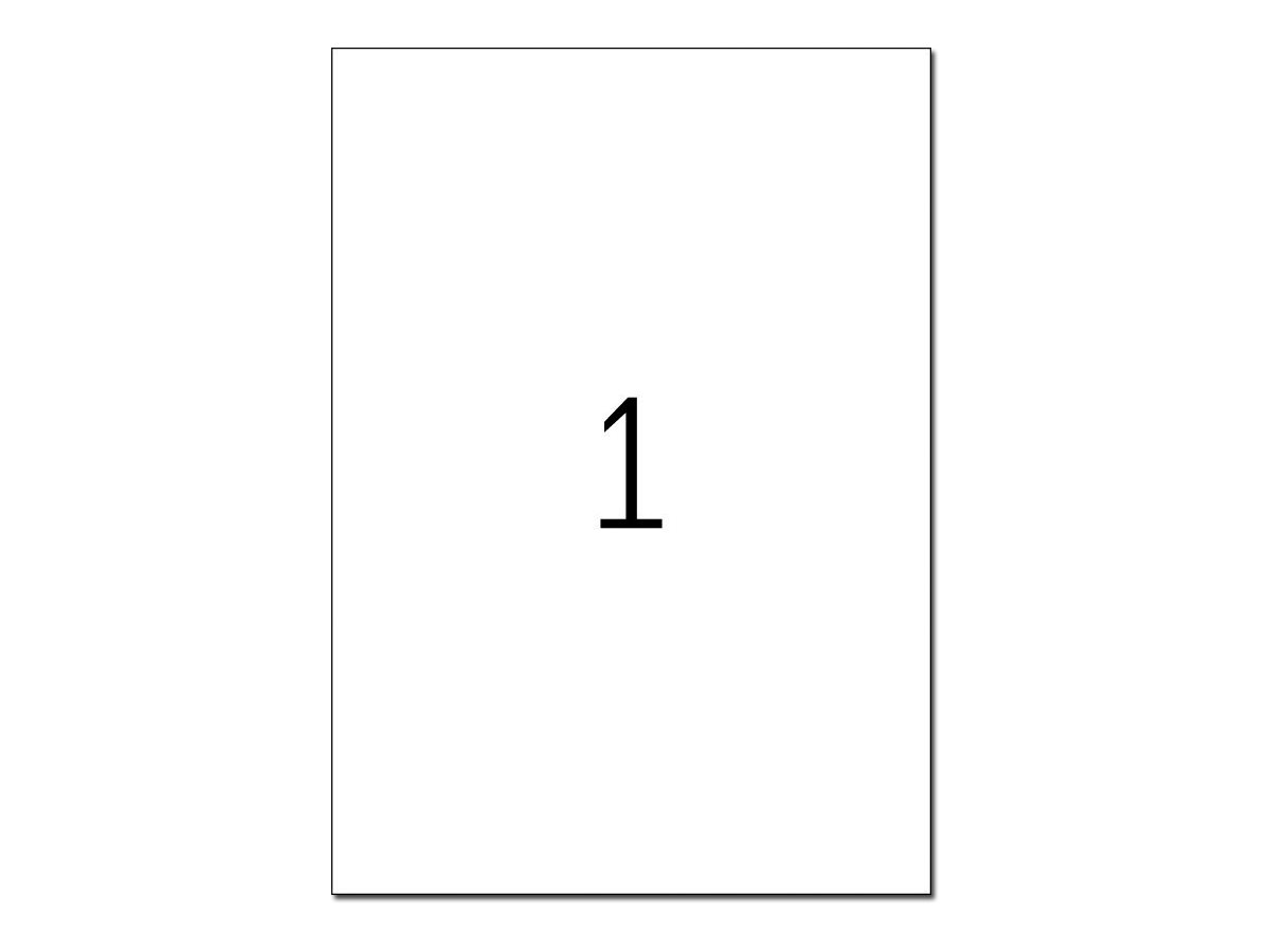 HERMA Special Power Labels - Etiketten - matt - 25 Blatt - A4