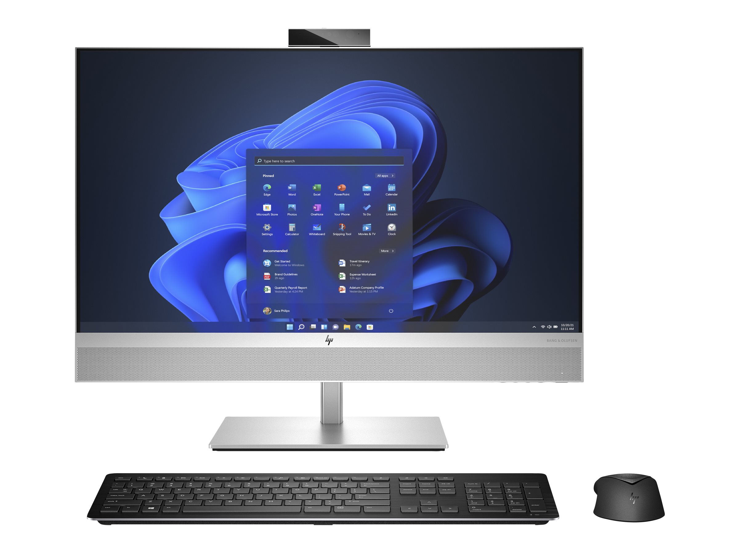 HP EliteOne 870 G9 - All-in-One (Komplettlösung) - Core i5 i5-14500 2.6 GHz - vPro - 16 GB - SSD 512 GB - LED 68.6 cm (27") - Deutsch - mit HP Wolf Pro Security Edition (1 Jahr)