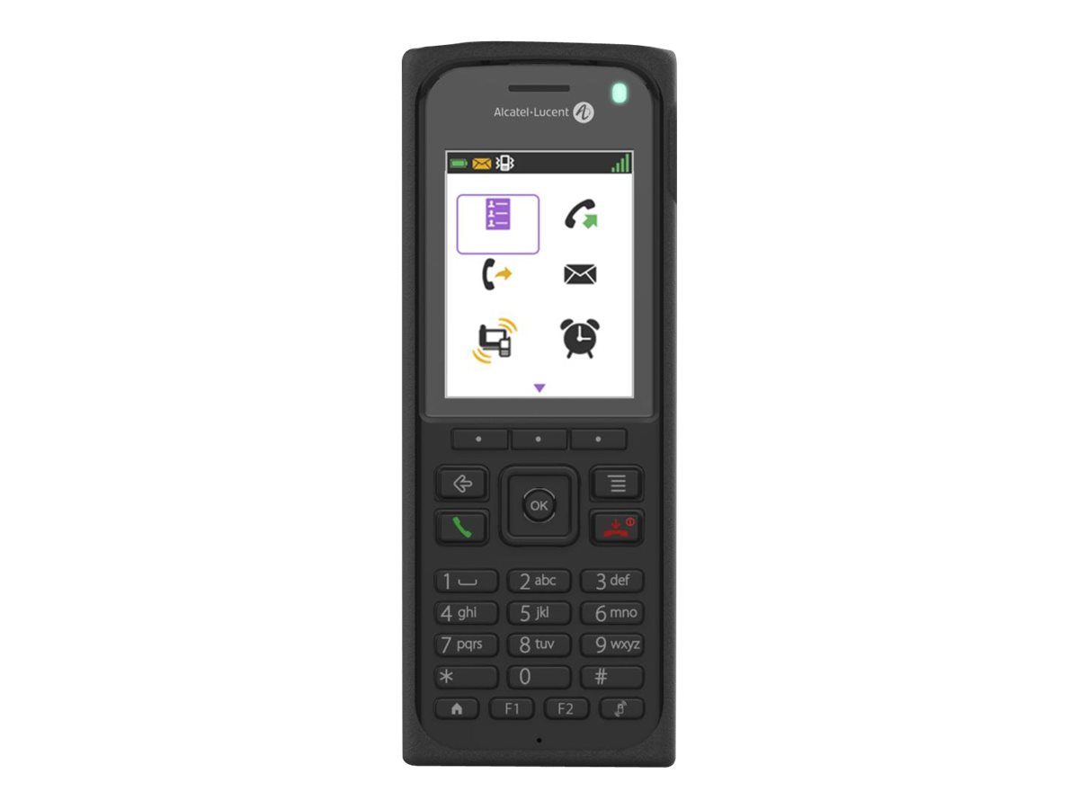 Alcatel-Lucent 8262 DECT - Schnurloses Digitaltelefon - mit Bluetooth-Schnittstelle - IP-DECTGAP - Schwarz