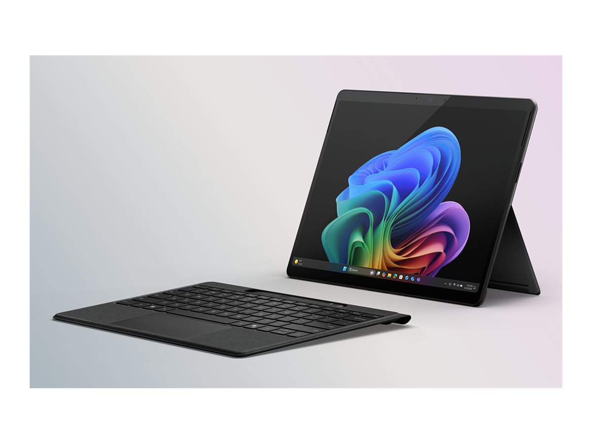 Microsoft Surface Pro Copilot+ PC - 11th Edition - Tablet - Snapdragon X Plus X1P-64-100 - Win 11 Pro - Qualcomm Adreno - 16 GB RAM - 256 GB SSD - 33 cm (13") Touchscreen 2880 x 1920 @ 120 Hz - NFC, Wi-Fi 7, Bluetooth - Platin