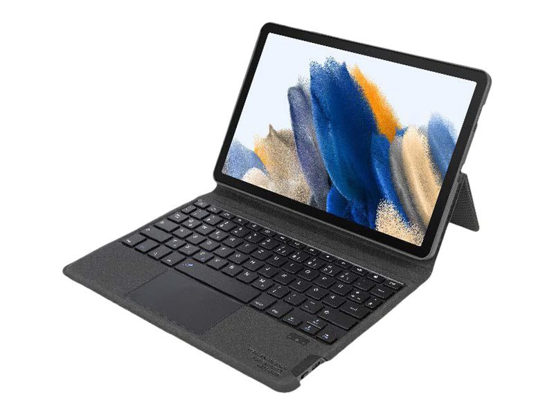 Tucano Tasto - Tastatur und Foliohülle - mit Trackpad - QWERTZ - Schwarz Eingabegerät