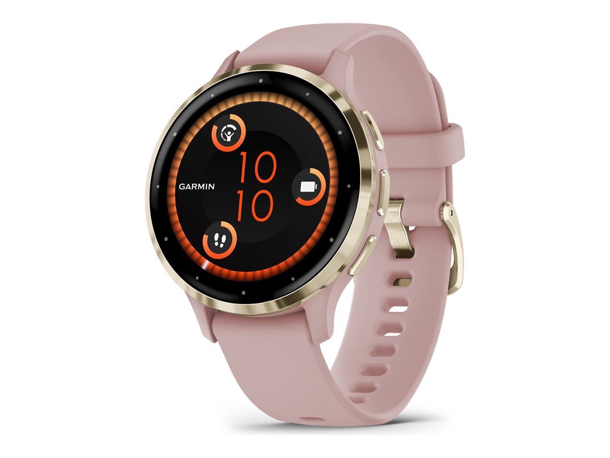 Garmin Venu 3S - Rosa - intelligente Uhr mit Band - 8 GB