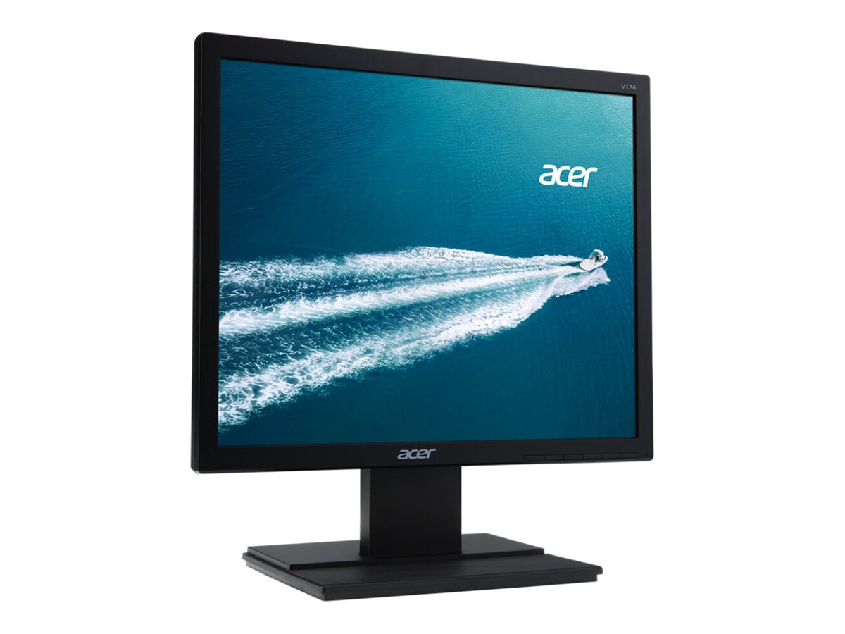 Acer V176L bmi - V6 Series - LED-Monitor - 43 cm (17") - 1280 x 1024 SXGA @ 75 Hz - TN - 250 cd/m² - 5 ms - HDMI, VGA - Lautsprecher - Schwarz