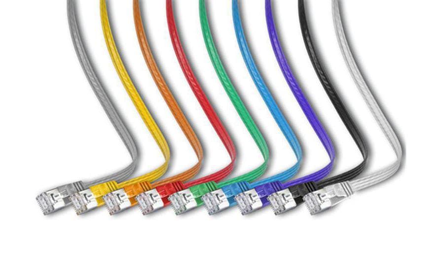 Wirewin Slim - Patch-Kabel - RJ-45 (M) zu RJ-45 (M) - 7.5 m - STP - CAT 6 - geschirmt, ohne Haken, flach - weiß