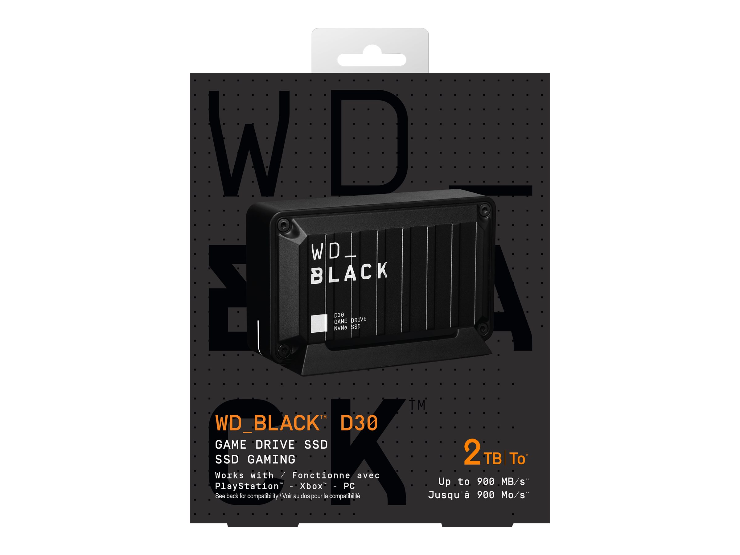 WD_BLACK D30 WDBATL0020BBK - SSD - 2 TB - USB 3.0