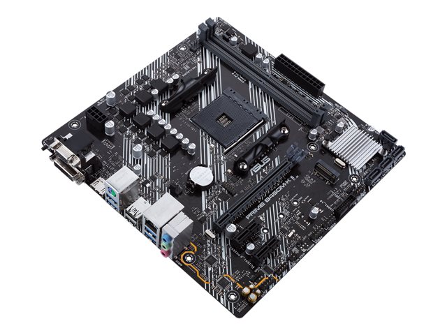 ASUS PRIME B450M-K II - Motherboard - micro ATX - Socket AM4 - AMD B450