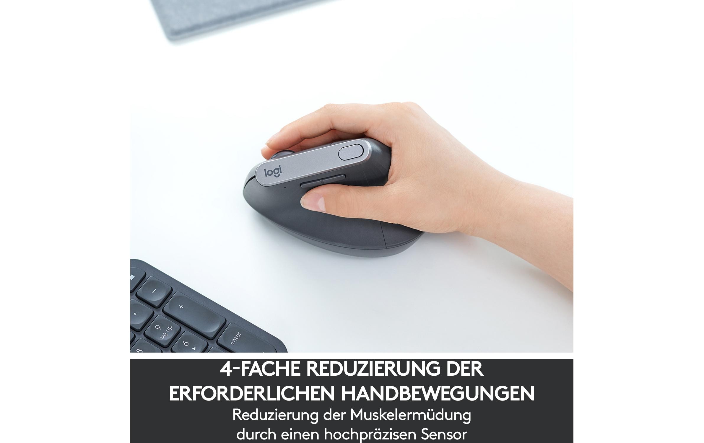 Logitech Ergonomische Maus MX Vertical