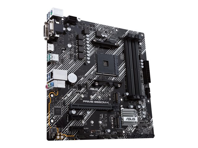 ASUS PRIME B550M-K - Motherboard - micro ATX - Socket AM4 - AMD B550