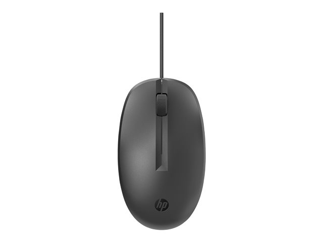 HP 125 - Maus - USB - Schwarz