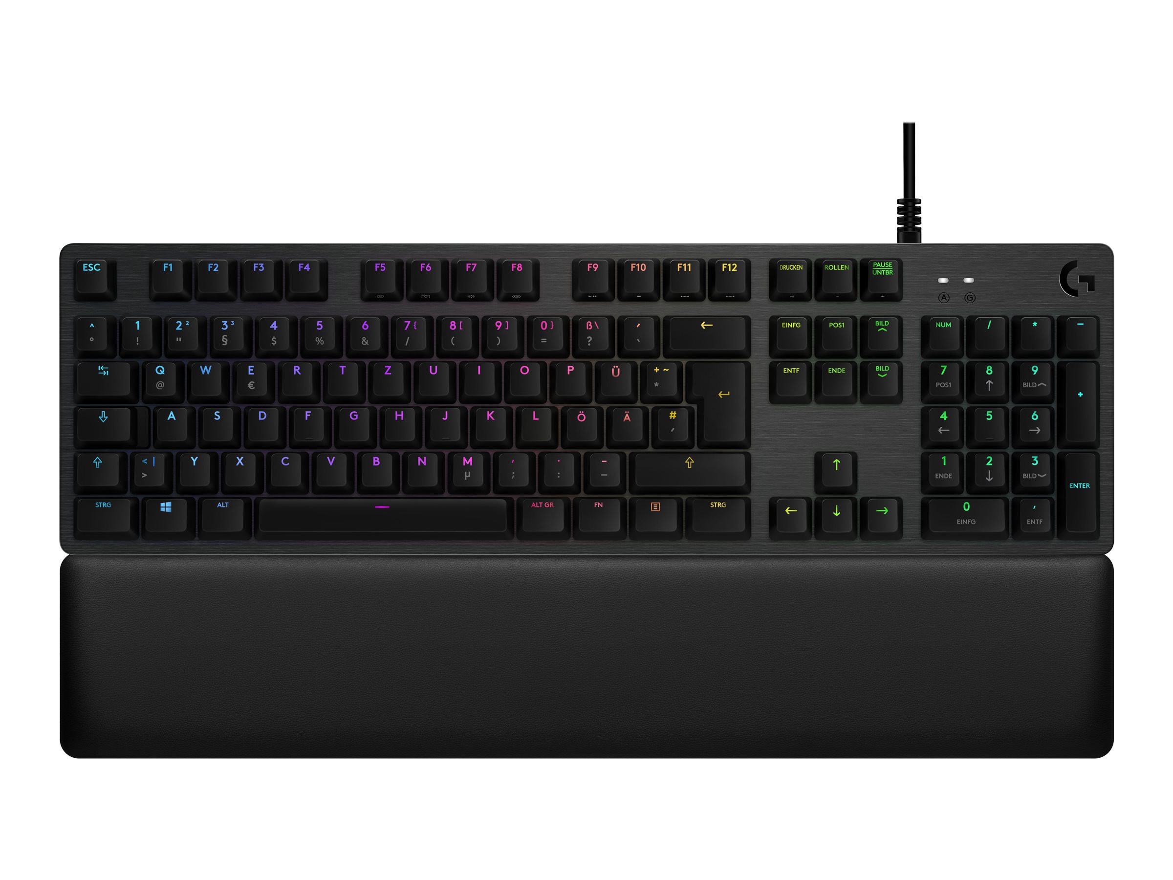 Logitech Gaming G513 - Tastatur - QWERTZ - Deutsch - Kohle Eingabegerät