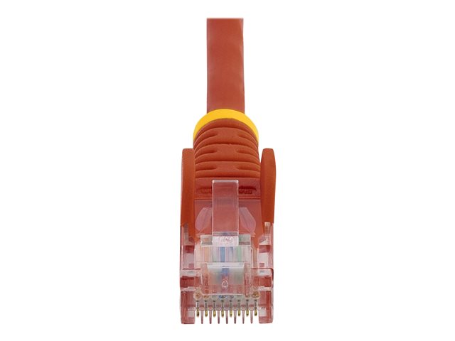 StarTech.com 0,5m Cat5e Ethernet Netzwerkkabel Snagless mit RJ45 - Cat 5e UTP Kabel - Rot - Patch-Kabel - RJ-45 (M) bis RJ-45 (M) - 50 cm - UTP - CAT 5e - ohne Haken, verseilt - Rot