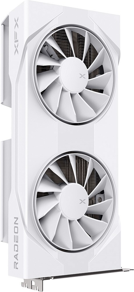 XFX Radeon RX 9060XT Swift Dual Fan OC White 8GB - 8GB GDDR6, 2x HDMI, 2x DP