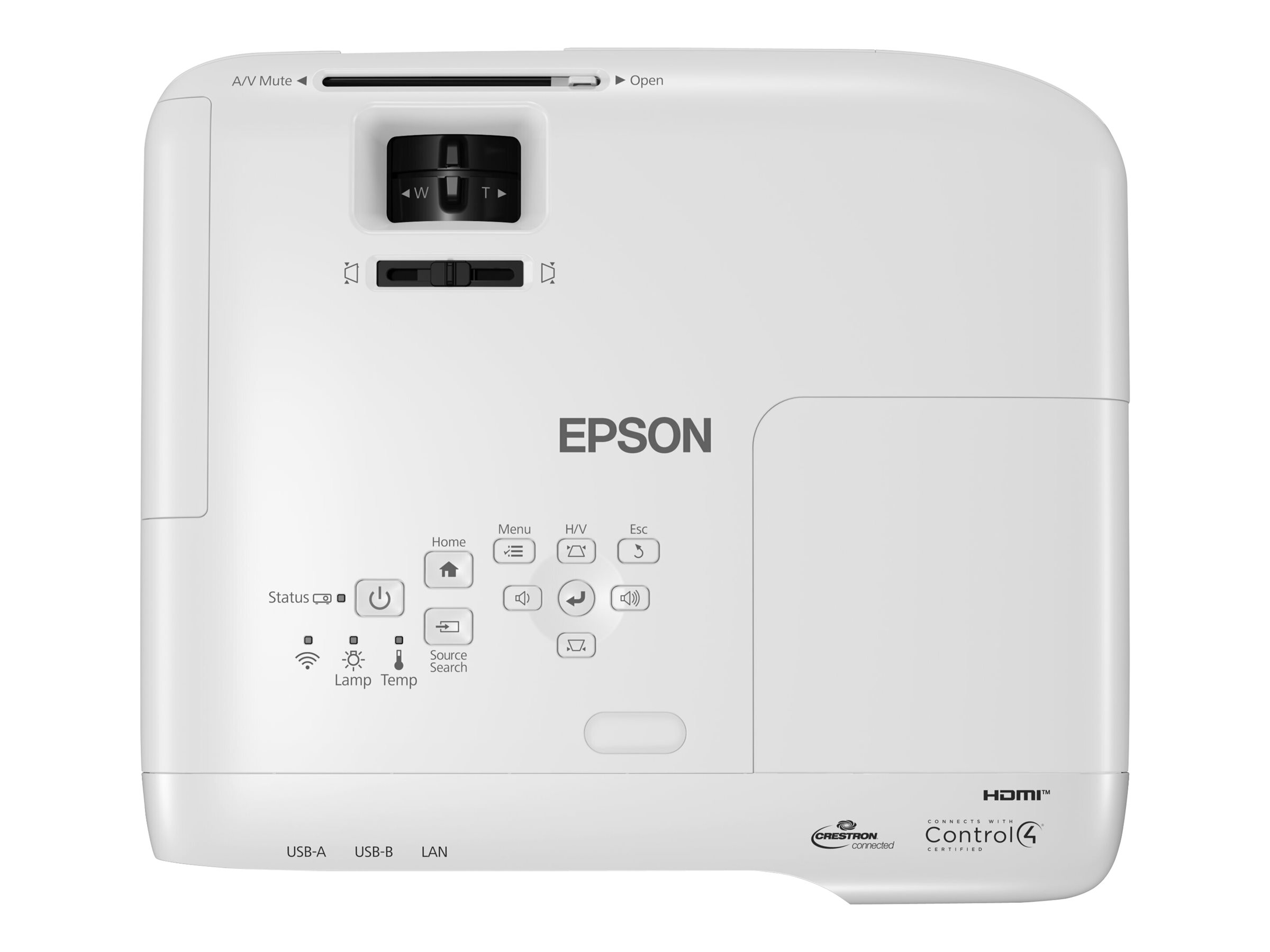 Epson EB-982W - 3-LCD-Projektor - LAN