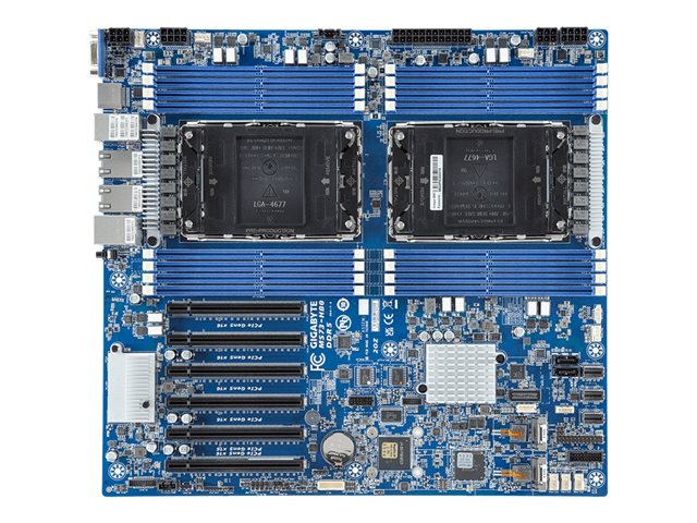 Gigabyte MS73-HB0 - 1.X/3.X - Motherboard - E-ATX - LGA4677 Socket-E - Intel C741