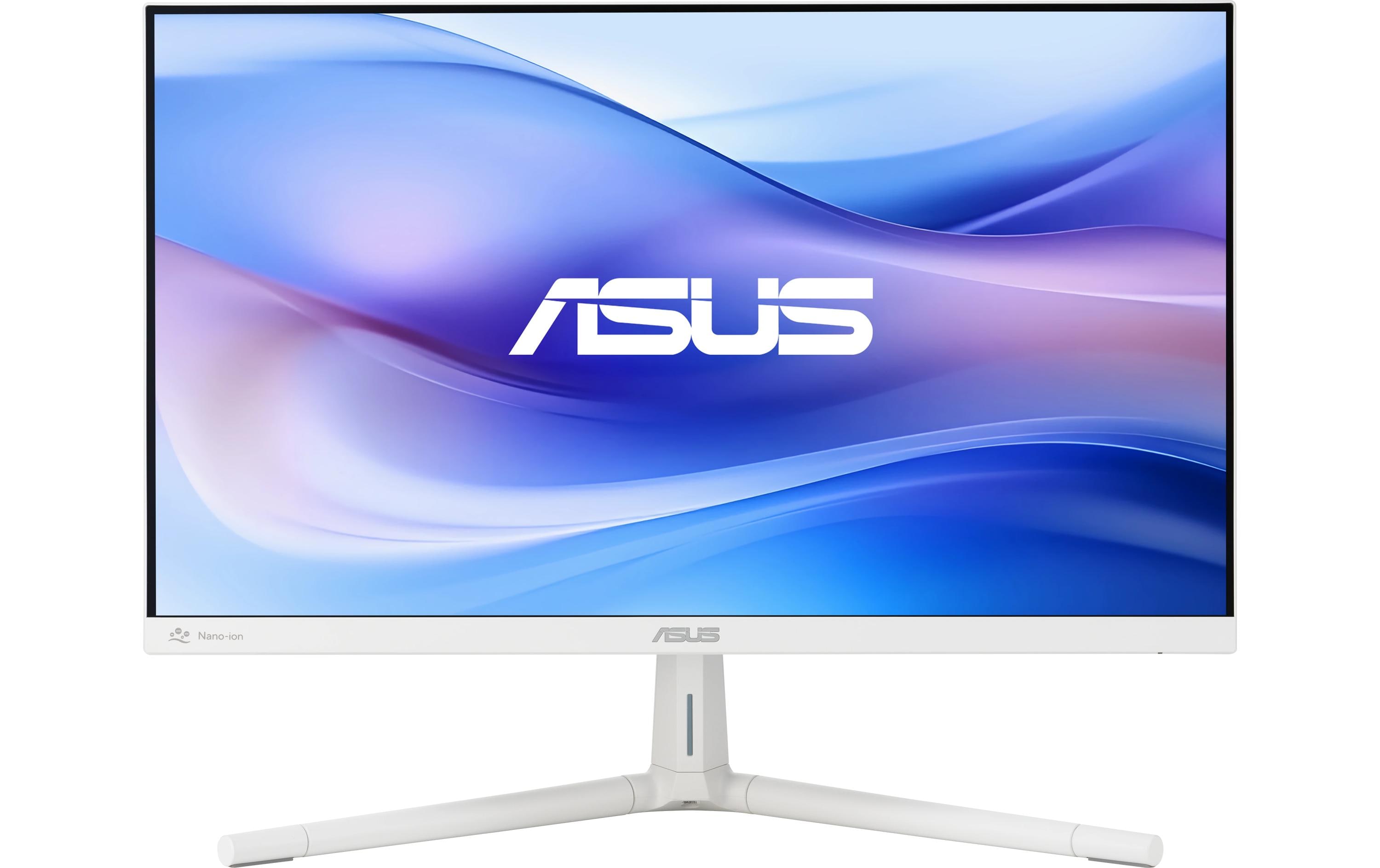 ASUS VU249HFI-W - LED-Monitor - 61 cm (24") (23.8" sichtbar) - 1920 x 1080 Full HD (1080p) @ 100 Hz - IPS - 250 cd/m² - 1300:1 - 1 ms - HDMI - weiß