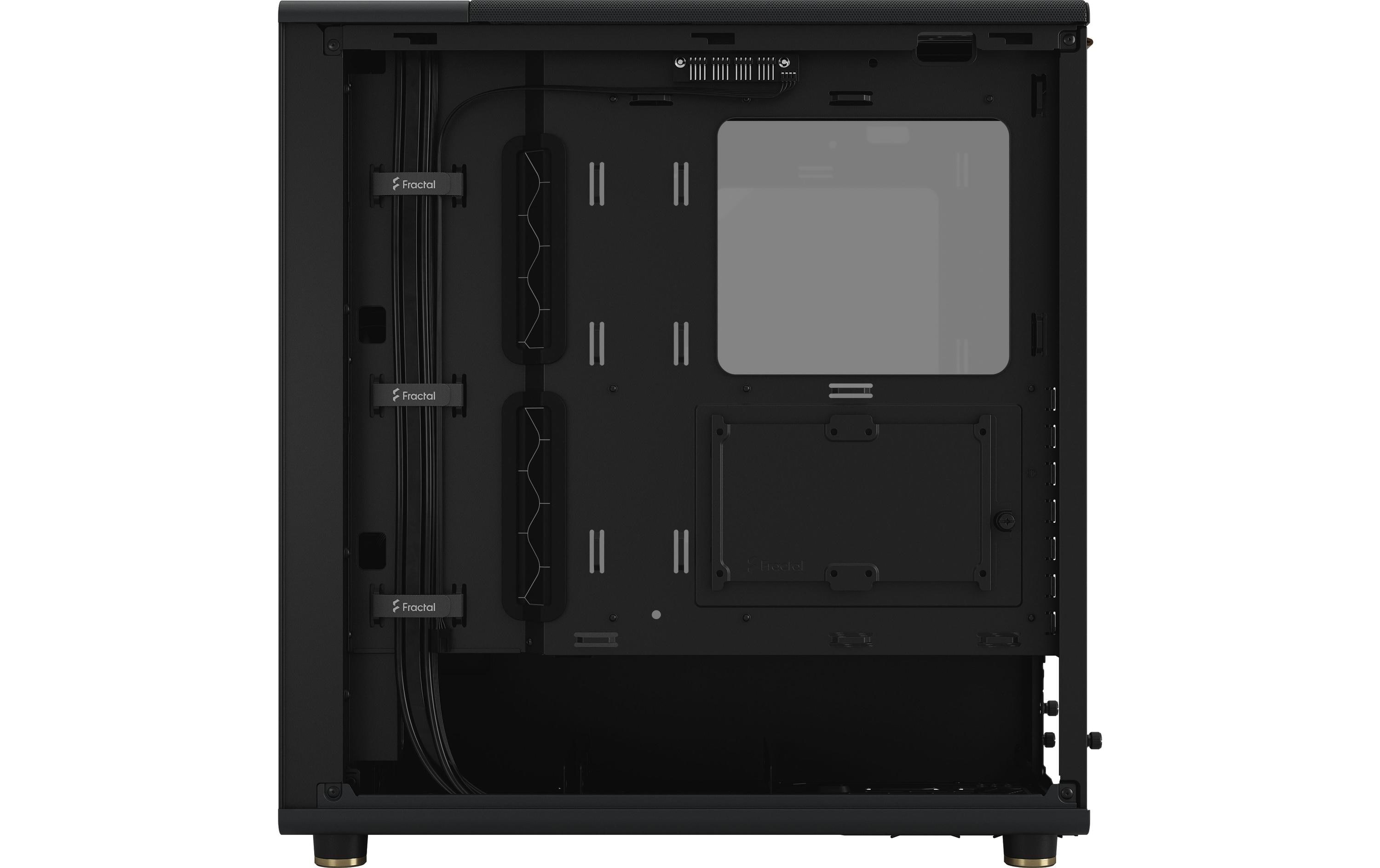Fractal Design PC-Gehäuse North TG Schwarz