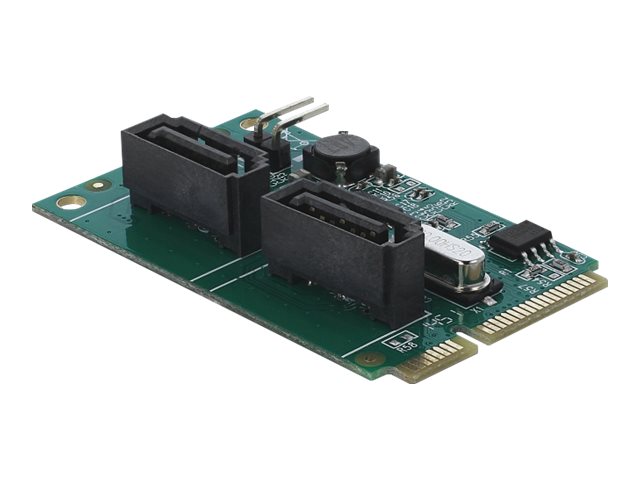 Delock - Speichercontroller (RAID) - SATA 6Gb/s - PCIe 2.0 Mini Card