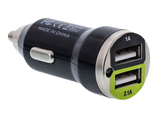 InLine USB KFZ Ladegerät Stromadapter, 12/24VDC zu 5V DC/2.1A, Mini