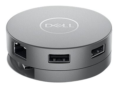 Dell Mobile Adapter DA310 - Dockingstation - USB-C - VGA
HDMI
DP
USB-C - GigE