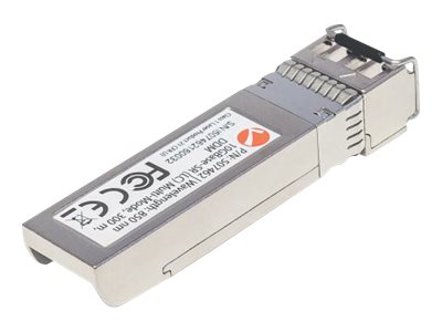Intellinet Transceiver Module Optical
10 Gigabit Fiber SFP+
10GBase-SR (LC) Multi-Mode Port
300m
MSA Compliant
Equivalent to Cisco SFP-10G-SR
Fibre
Three Year Warranty - SFP+-Transceiver-Modul - 10GbE