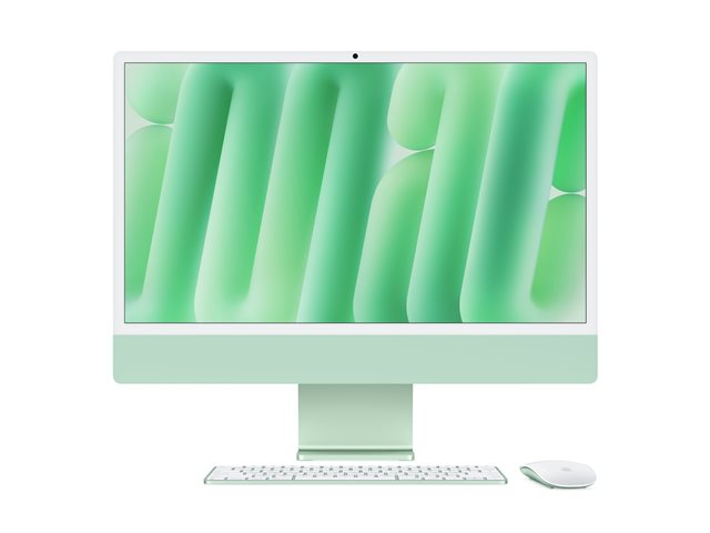 Apple iMac with 4.5K Retina display - All-in-One (Komplettlösung) - M4 - 16 GB - SSD 256 GB - LED 61 cm (24") - Deutsch