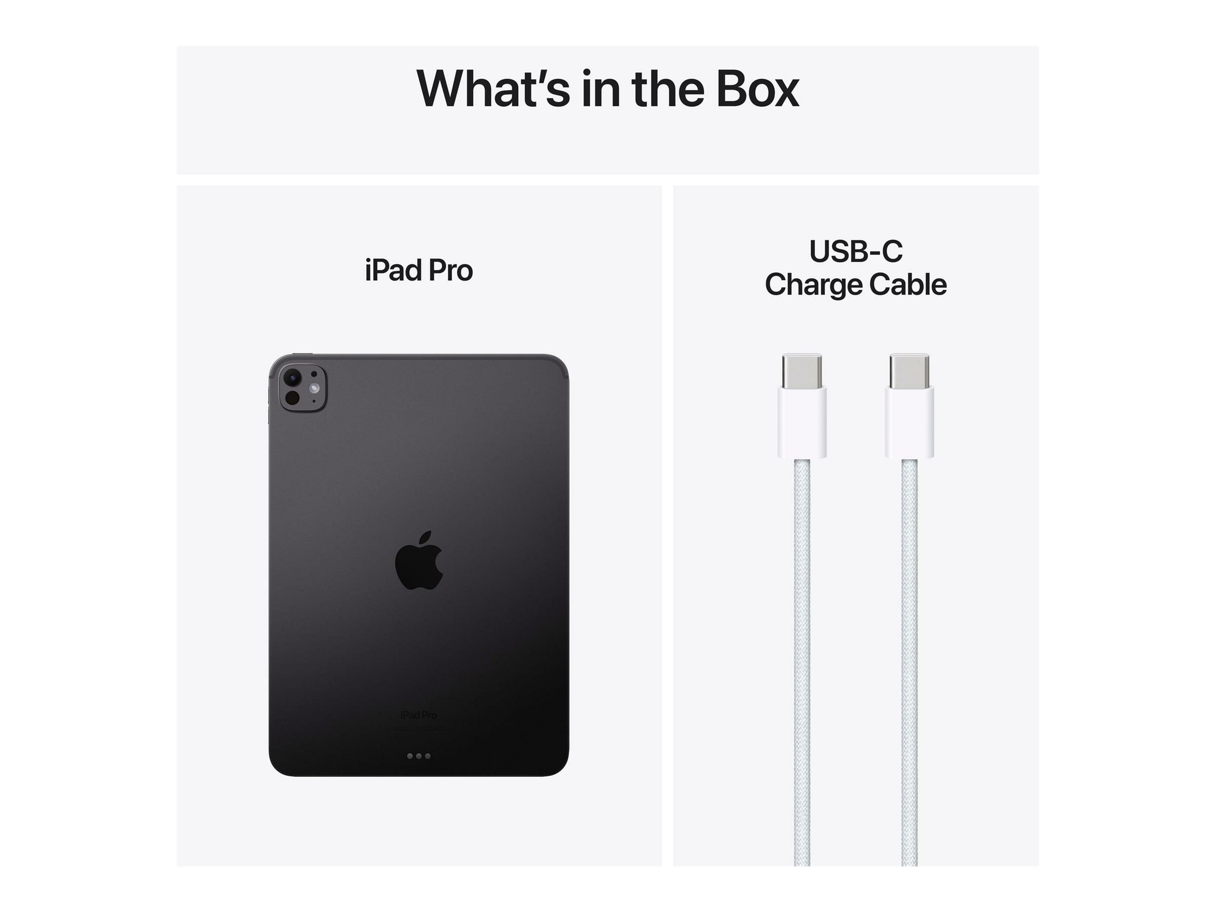 Apple 11-inch iPad Pro Wi-Fi - Tablet - 512 GB - 27.9 cm (11") Tandem OLED (2420 x 1668) - Space Black