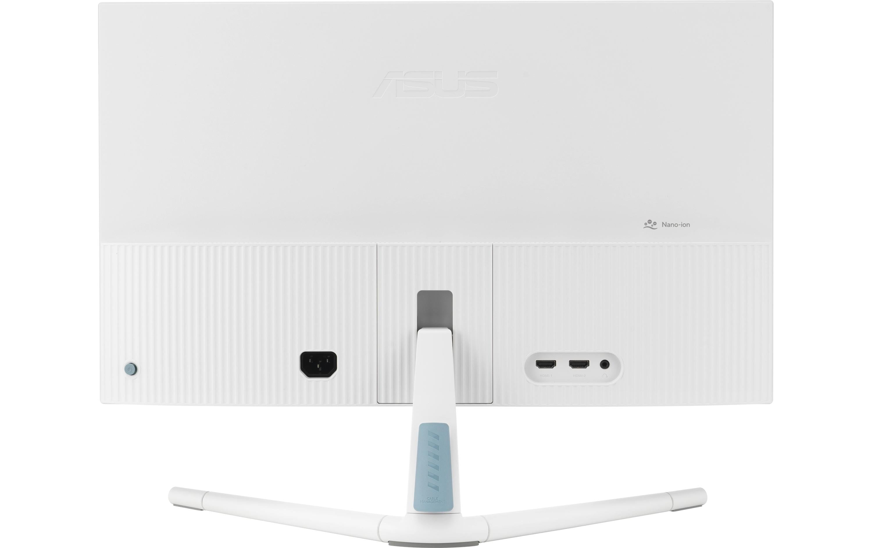 ASUS VU249HFI-W - LED-Monitor - 61 cm (24") (23.8" sichtbar) - 1920 x 1080 Full HD (1080p) @ 100 Hz - IPS - 250 cd/m² - 1300:1 - 1 ms - HDMI - weiß
