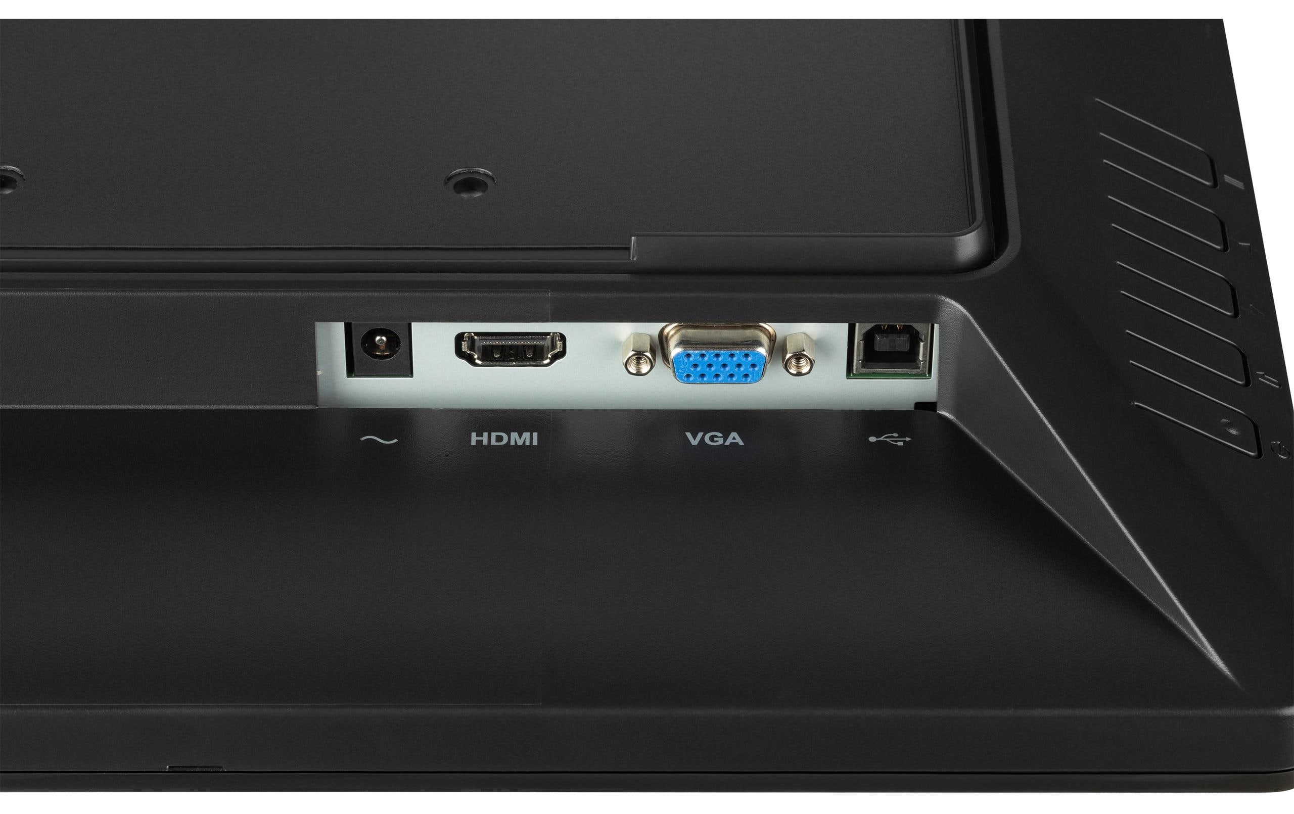 iiyama ProLite T1521MSC-B2 - LED-Monitor - 38 cm (15") - Touchscreen - 1024 x 768 - TN - 370 cd/m² - 800:1 - 8 ms - HDMI, VGA - Lautsprecher - mattschwarz