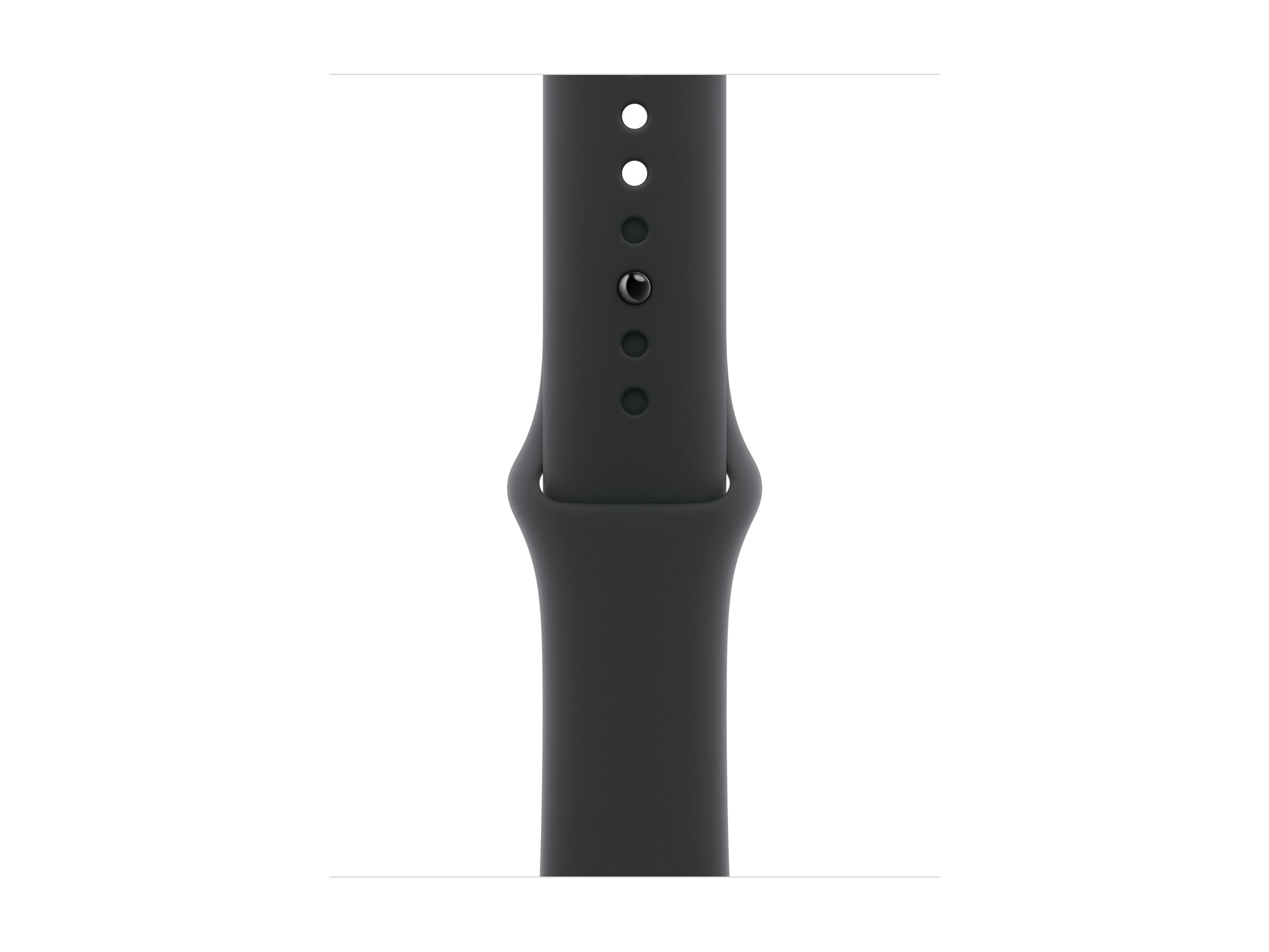 Apple Watch Series 11 GPS + Cellular 42mm Slate Titanium Case with Black Sport Band - S/M