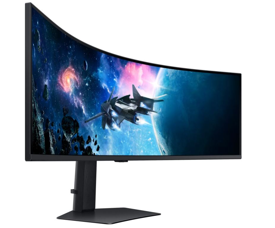 Samsung Odyssey G9 S49CG954EU - G95C Series - LED-Monitor - Gaming - gebogen - 124 cm (49") - 5120 x 1440 Dual Quad HD @ 240 Hz - VA - 450 cd/m² - 2500:1 - DisplayHDR 1000 - 1 ms - 2xHDMI, DisplayPort - Schwarz