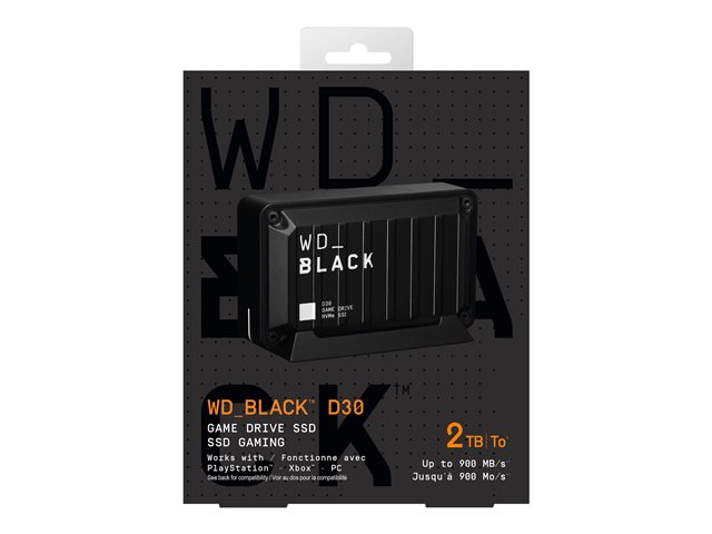 WD_BLACK D30 WDBATL0020BBK - SSD - 2 TB - USB 3.0